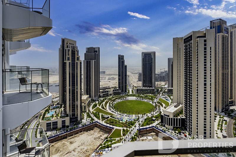 Downtown Skyline and Park View | Mid Floor