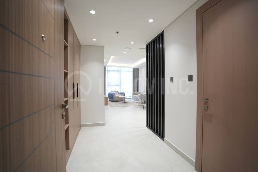 Brand-New 1 Bedroom | High Floor | Huge Layout | 2 Wardrobes | Fully Furnished | 82,000 AED