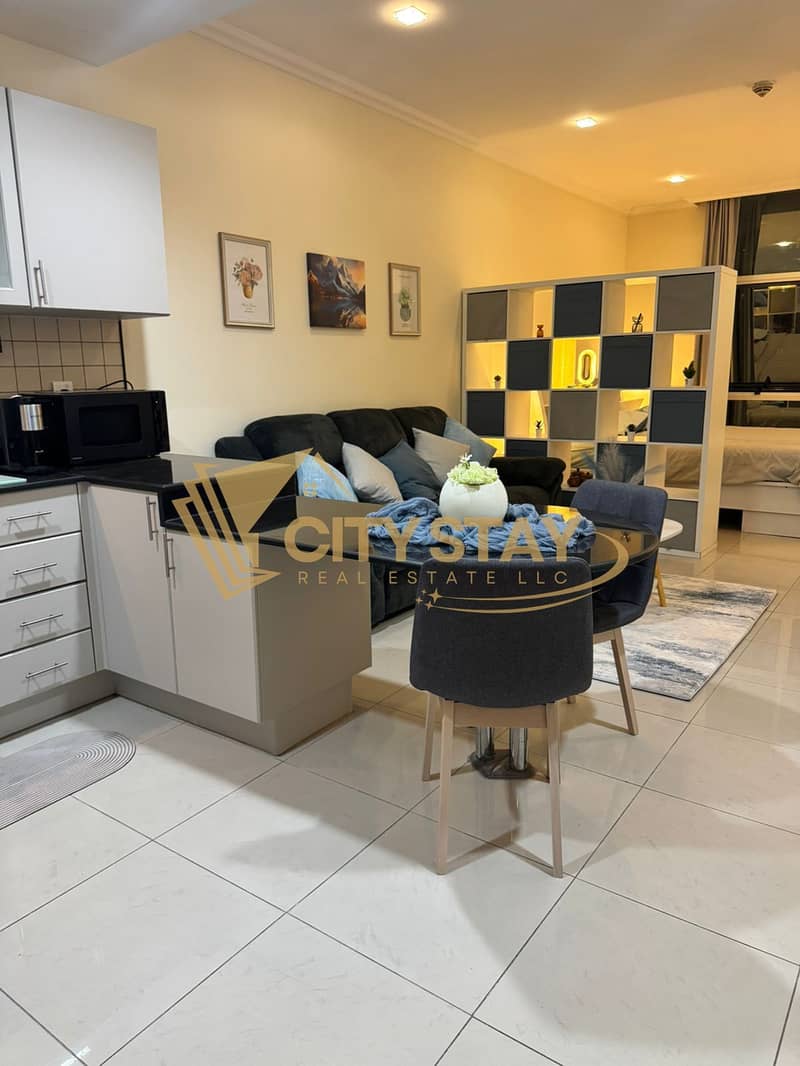 Elegant Furnished Studio for Rent | Spring Oasis – Dubai Silicon Oasis