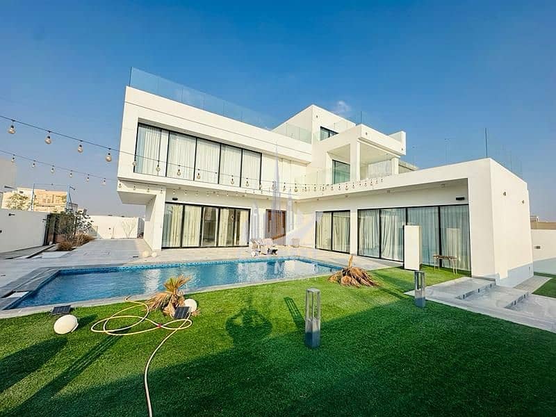 Modern 7BR | Majlis | Maids | Gym | Garden | Pool