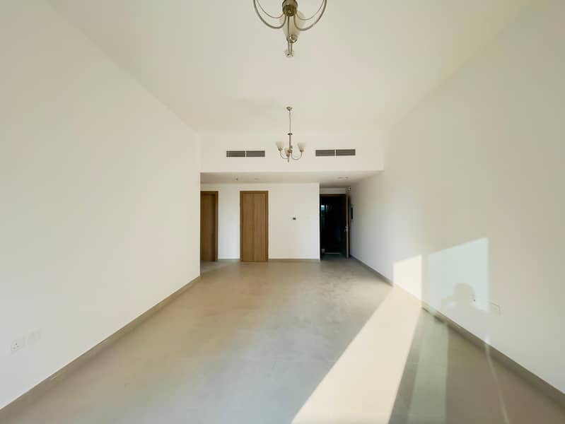 2bhk with L shaped balcony corner flat and one separate balcony from living room in BRAND NEW BUILDING WITH ALL Amenities with 6 cheques available