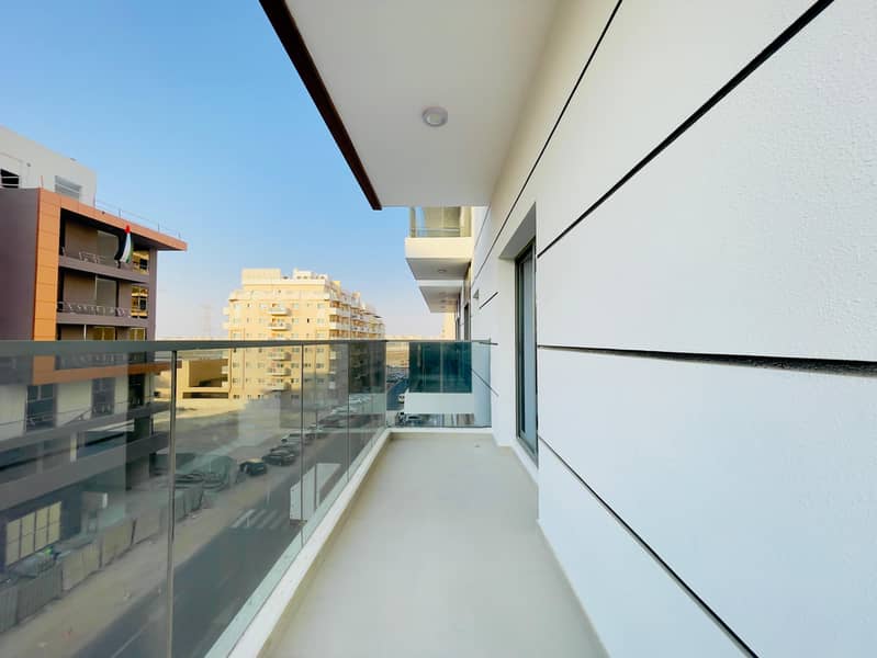 2bhk with L shaped balcony corner flat and one separate balcony from living room in BRAND NEW BUILDING WITH ALL Amenities with 6 cheques available - Image 12