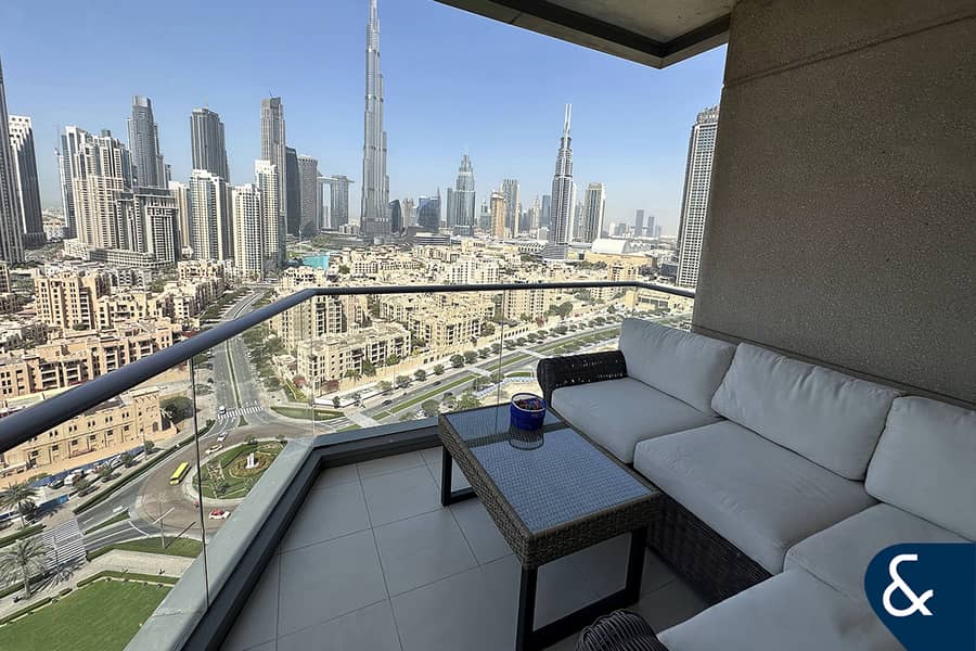 Upgraded | Furnished | Burj Khalifa View