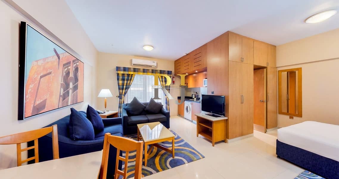 Hotel-Style Studio in Golden Sands 3 | All Utilities + Facilities - Image 8