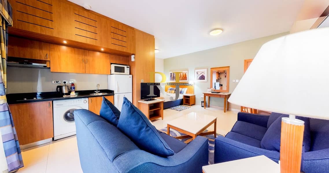 Hotel-Style Studio in Golden Sands 3 | All Utilities + Facilities - Image 12