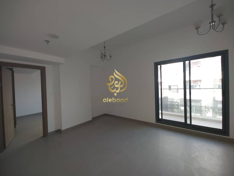 Specious Brand New 1BHK apartment with bolcony very prime location just in 63k in warsan 4