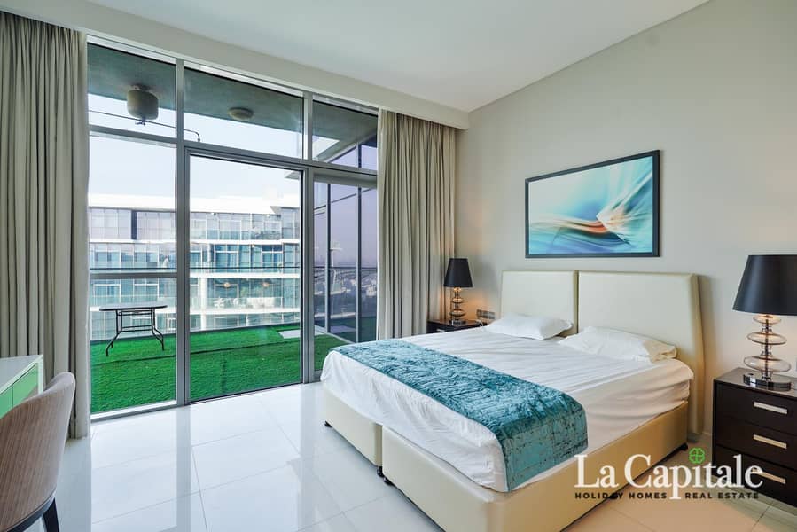 Golf View | 2 Bed + Maid | Fully Furnished - Image 7