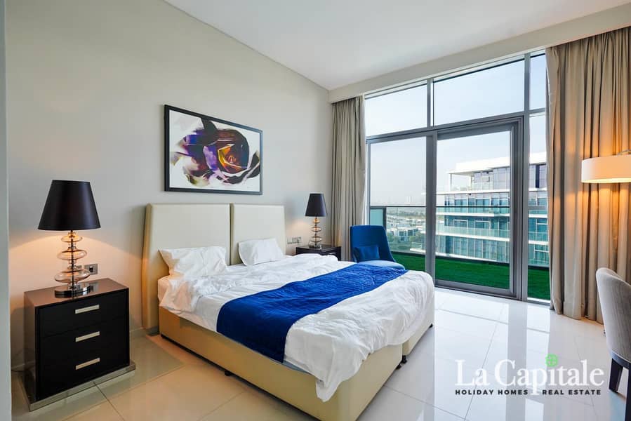 Golf View | 2 Bed + Maid | Fully Furnished - Image 9