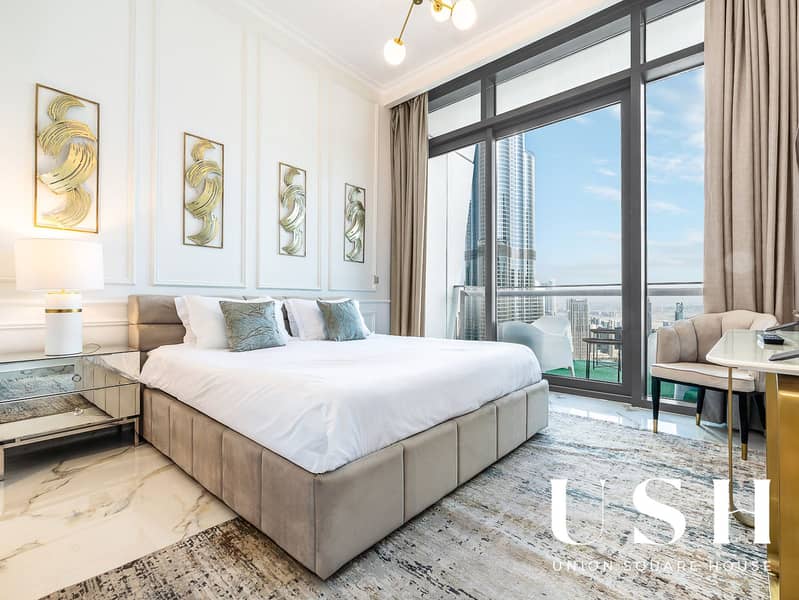 High Floor | 3BR+M | Burj Khalifa View | 03 Series - Image 8