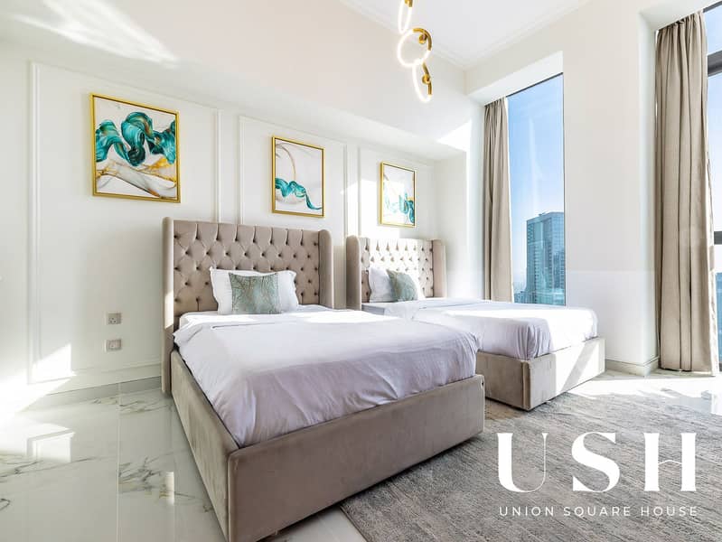 High Floor | 3BR+M | Burj Khalifa View | 03 Series - Image 10