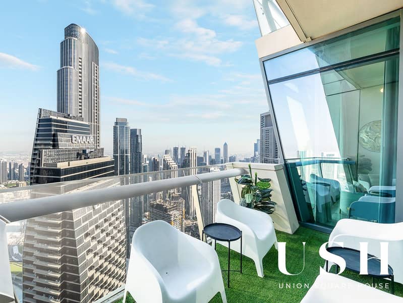 High Floor | 3BR+M | Burj Khalifa View | 03 Series - Image 13