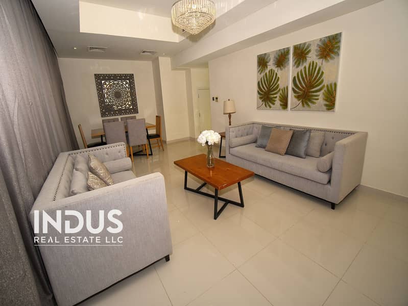 Beautifully Maintained Fully Furnished | 3BR+M | 2400 SQFT