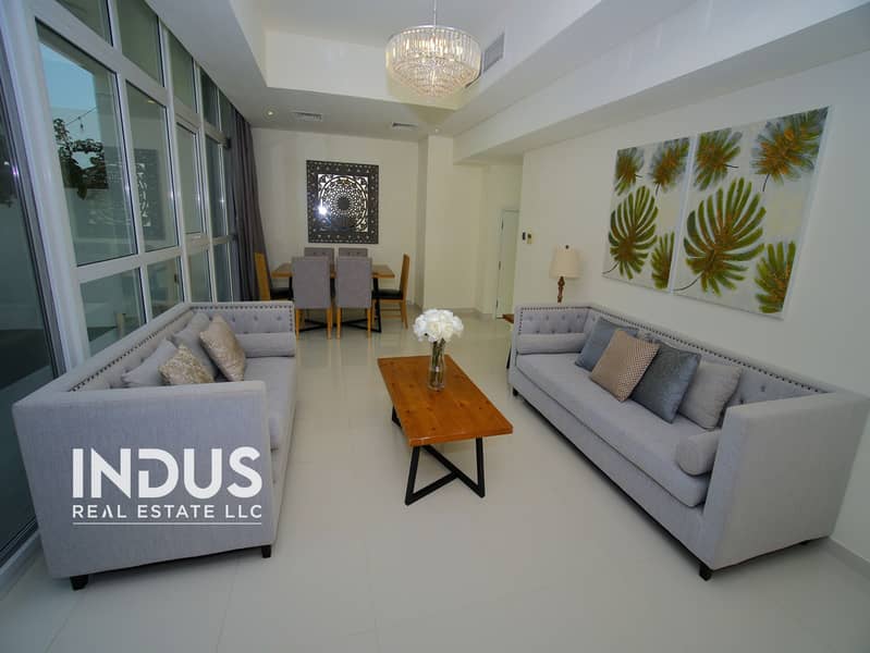 Beautifully Maintained Fully Furnished | 3BR+M | 2400 SQFT