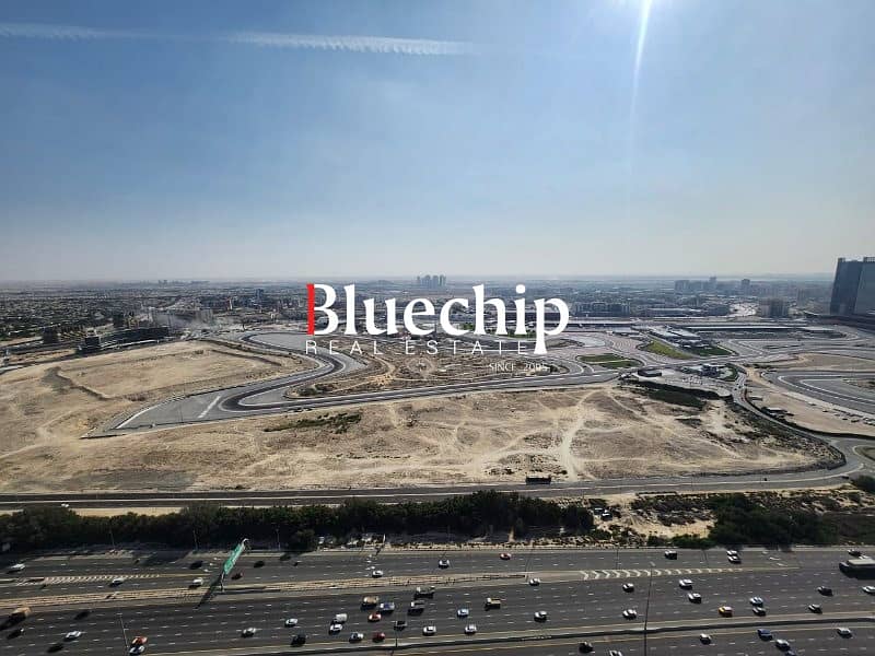 High Floor| Semi Furnished| Balcony - Image 9