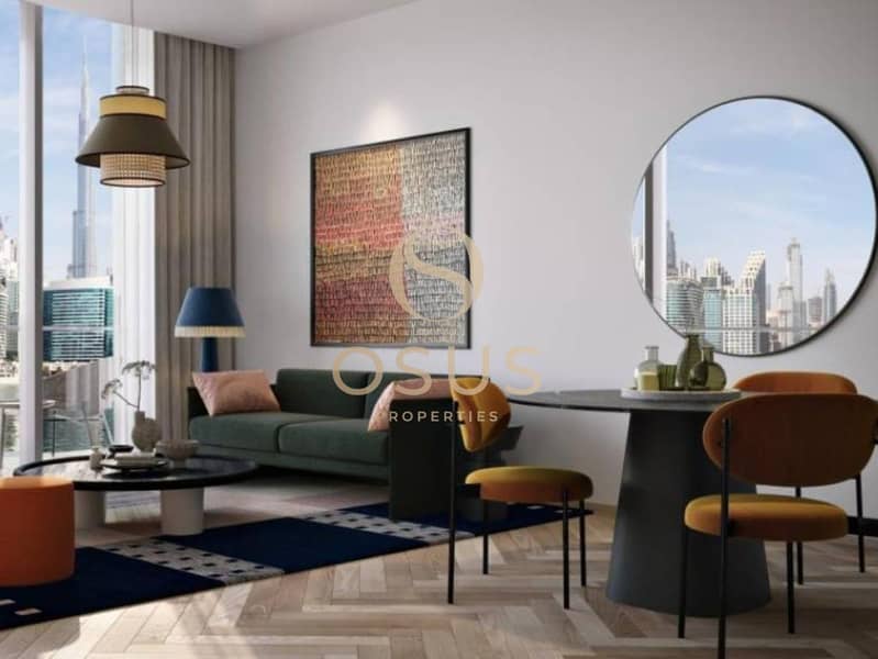 Modern Studio | Burj Khalifa View | Prime Location