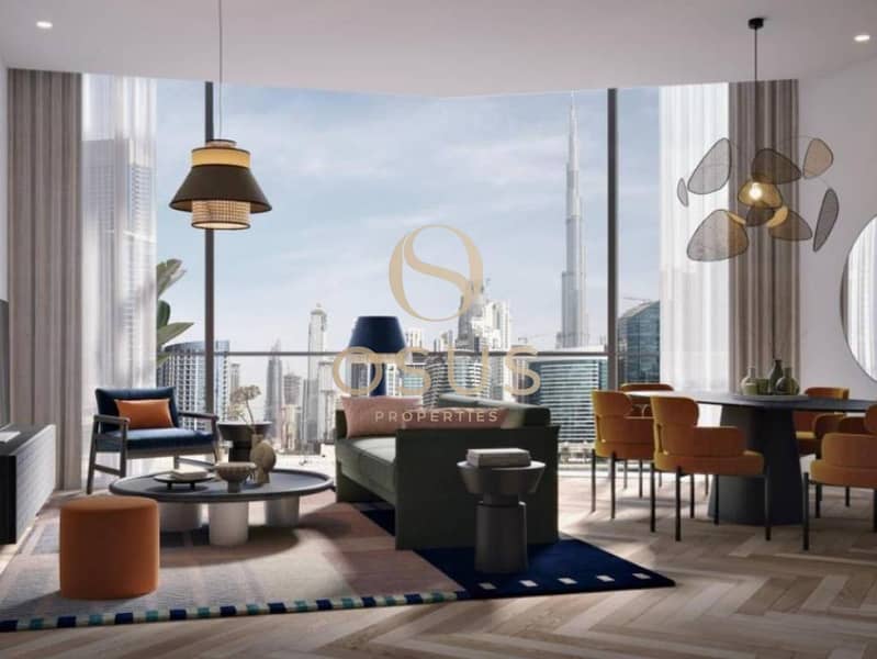 Modern Studio | Burj Khalifa View | Prime Location