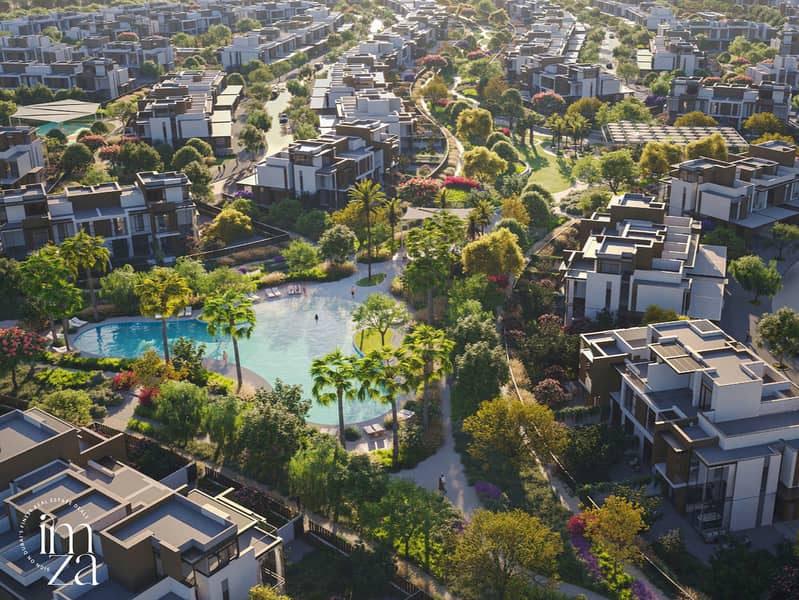 Single Row | Close To Pool | Middle Unit