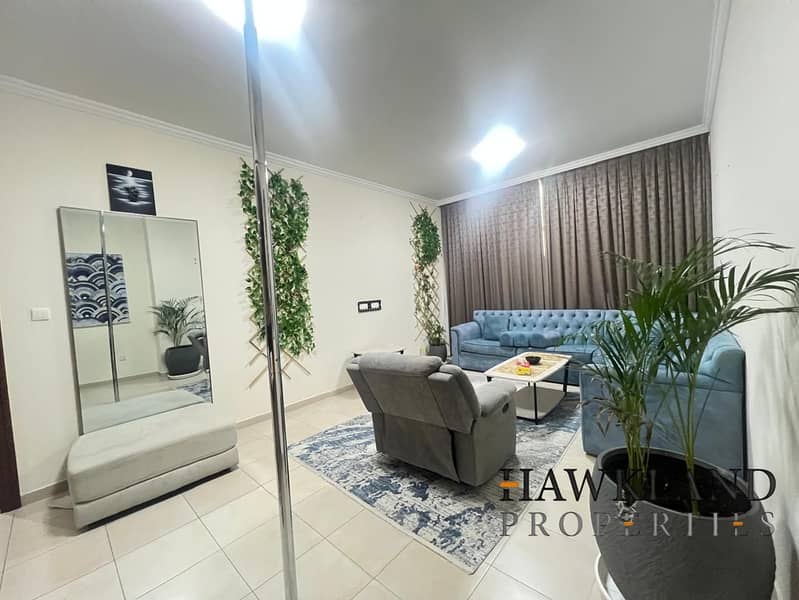 Specious Vacant Furnished 1 B/R Burj AL Nojoom