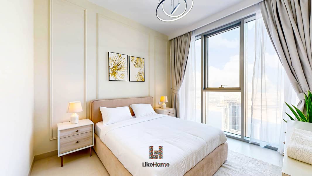 Exclusive September Only Offer: Modern Furnished Unit with Partial Sea View