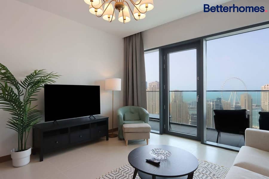 Full Marina View | Furnished | High Floor