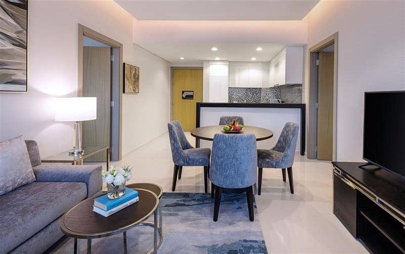 Fully Furnished 2-Bedroom Apartment | Aykon Tower B, DAMAC | AED 130,000