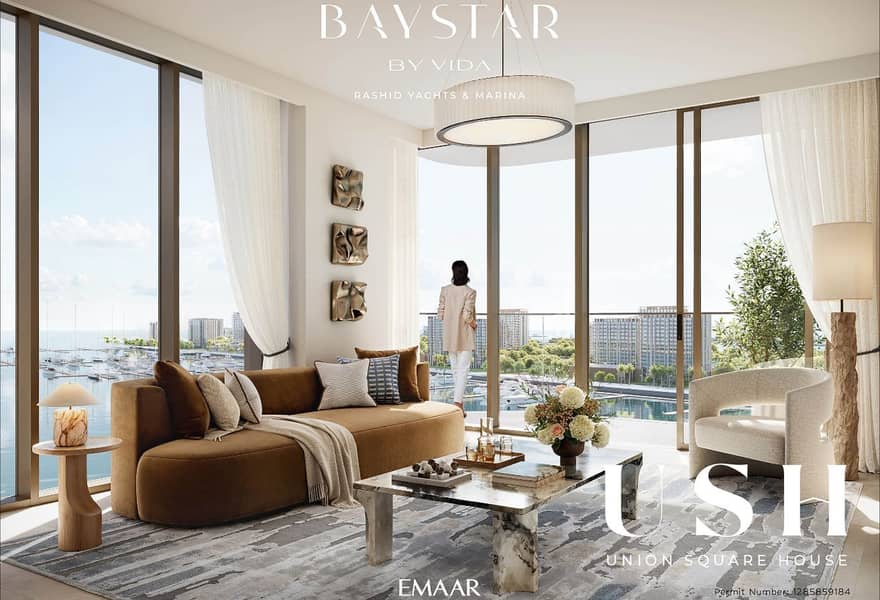 1BR l Prime Location l Baystar by vida