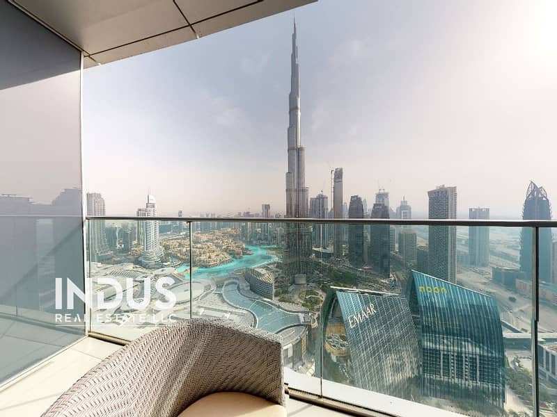 Fully Furnished | Burj Khalifa and Fountain View