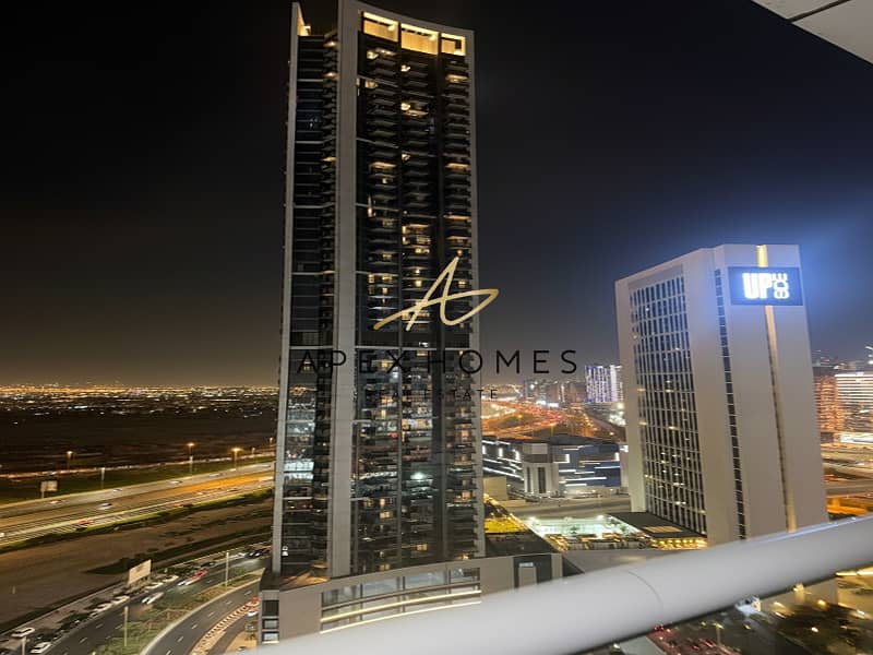 Fully Furnished | High Floor | Meydan View - Image 9