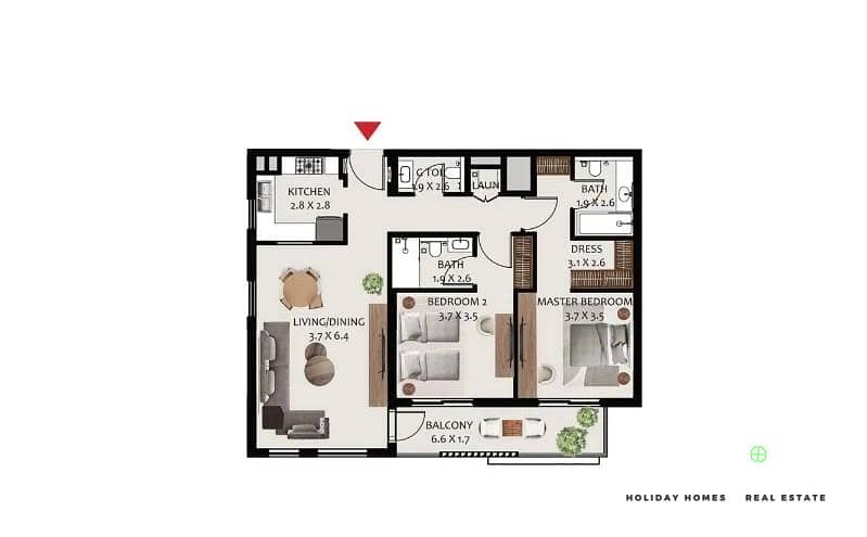 Next to Metro | Genuine Resale | Spacious Layout - Image 13