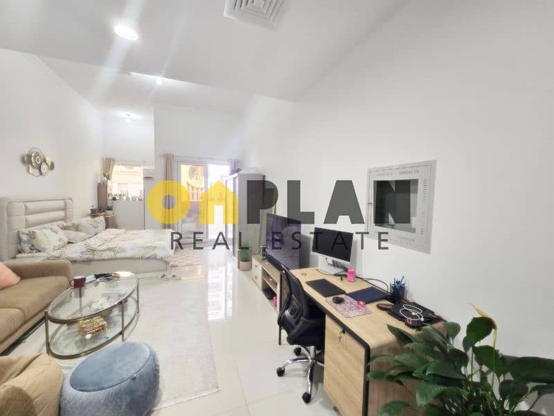 Unfurnished | Studio with Balcony | Rented