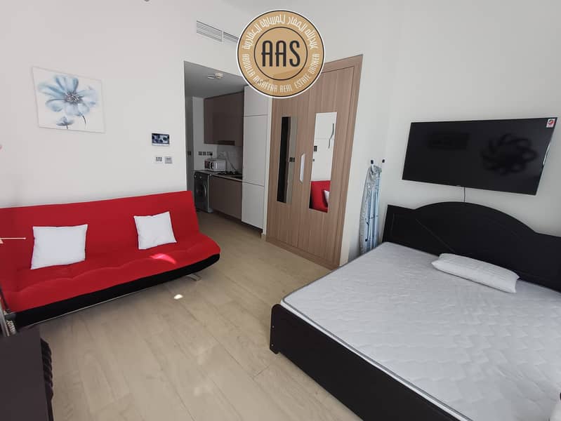 Fully furnished Studio apartment with chiller-free only 56k with 1ceq Ready to move - Image 11