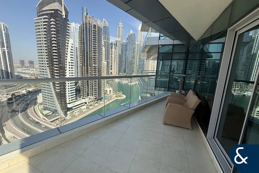 Large Balcony | Full Marina View | Furnished - Image 28