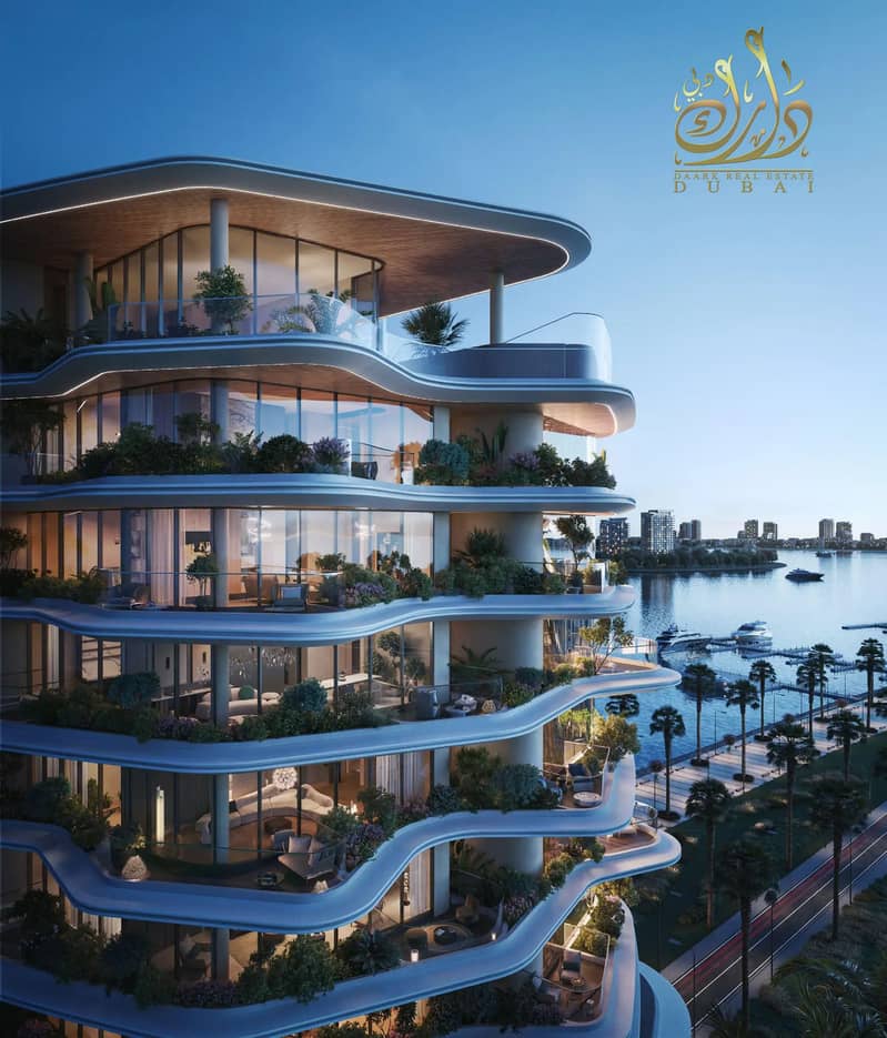 WATER FRONT/FULL SEA VIEW/LUXURY APARTMENT IN DUBAI ISLANDS