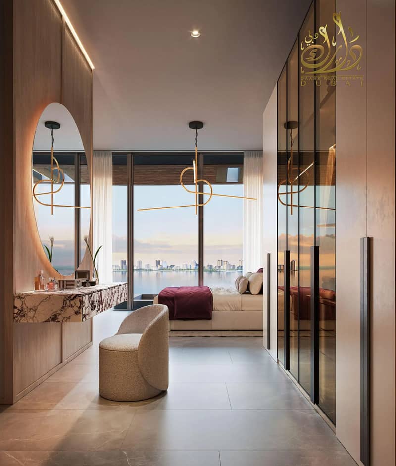 WATER FRONT/FULL SEA VIEW/LUXURY APARTMENT IN DUBAI ISLANDS - Image 12