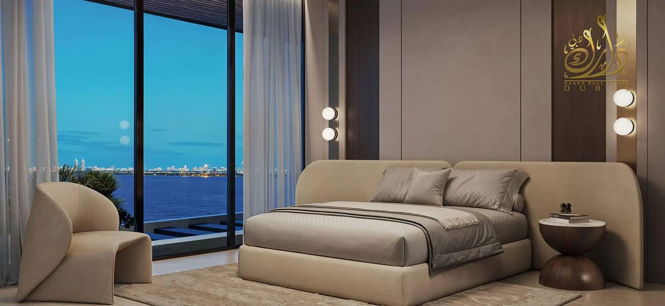 WATER FRONT/FULL SEA VIEW/LUXURY APARTMENT IN DUBAI ISLANDS - Image 19