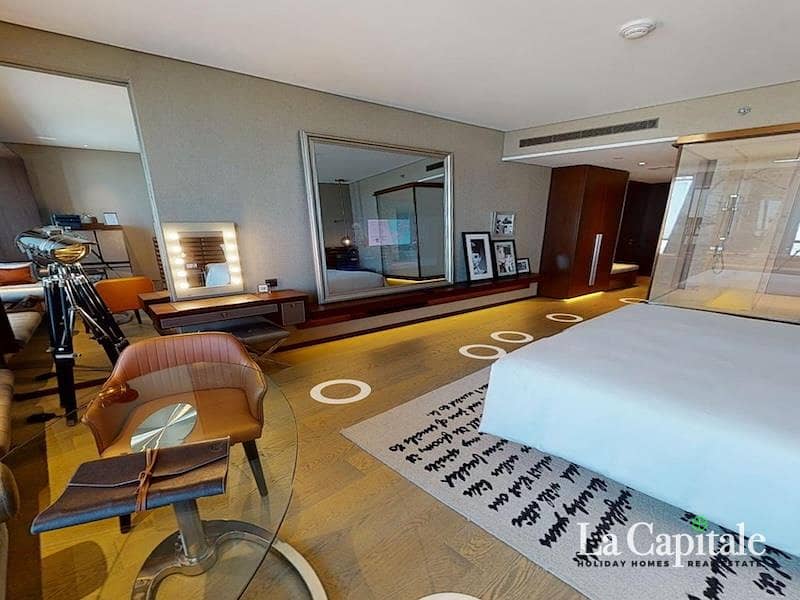 Premium Studio | Burj Khaliva View | Furnished