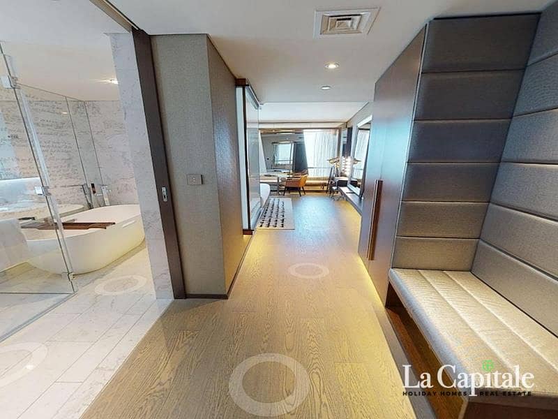 Premium Studio | Burj Khaliva View | Furnished - Image 6