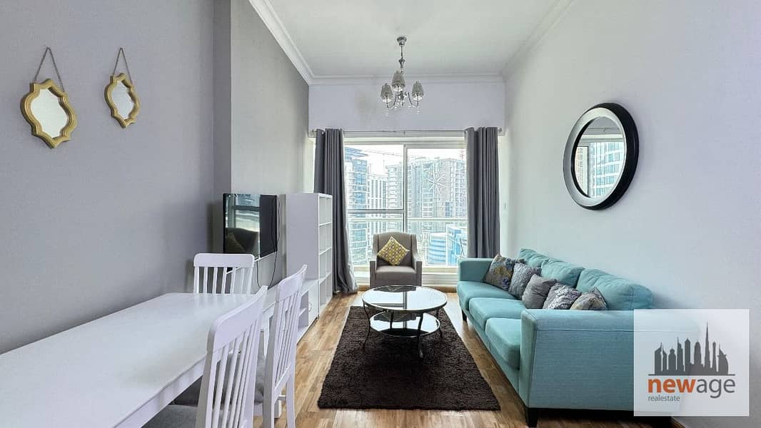 Fully Furnished 1 Bedroom Apt. For RENT In Mayfair Residency Business Bay