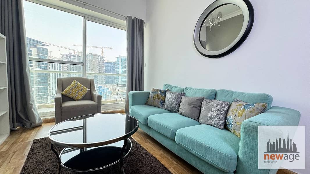 Fully Furnished 1 Bedroom Apt. For RENT In Mayfair Residency Business Bay