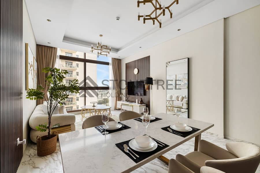 12 CHEQUES | Brand New 1 BR | Fully-furnished