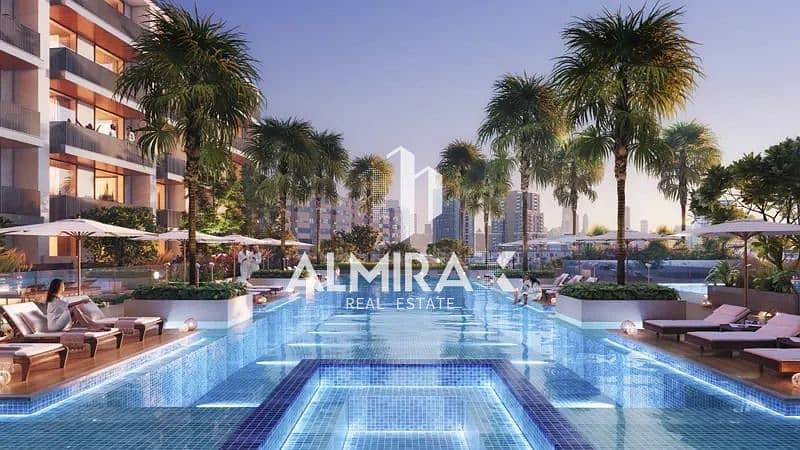 Brand New 1BR Apartment | Prime Location | Mid Floor | Community View - Image 9