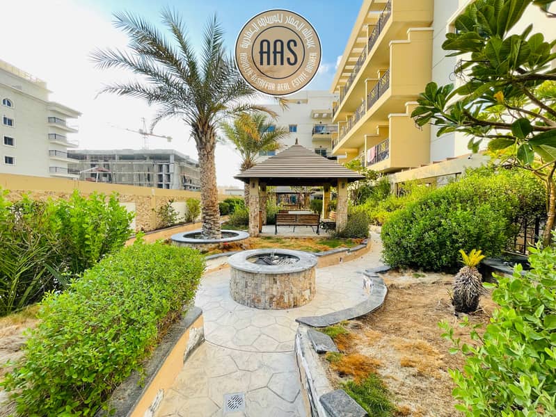 Spacious 1bhk Apartment Available for Rent in warsan4 Dubai