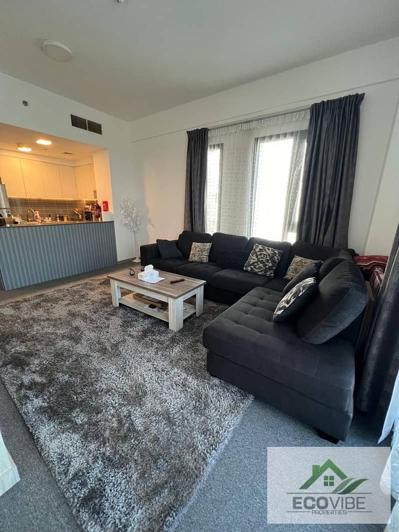 Spacious Fully Furnished 1BHK – Hayat Boulevard | 696.75 Sqft - Image 8