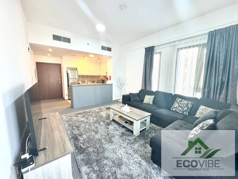 Spacious Fully Furnished 1BHK – Hayat Boulevard | 696.75 Sqft - Image 10