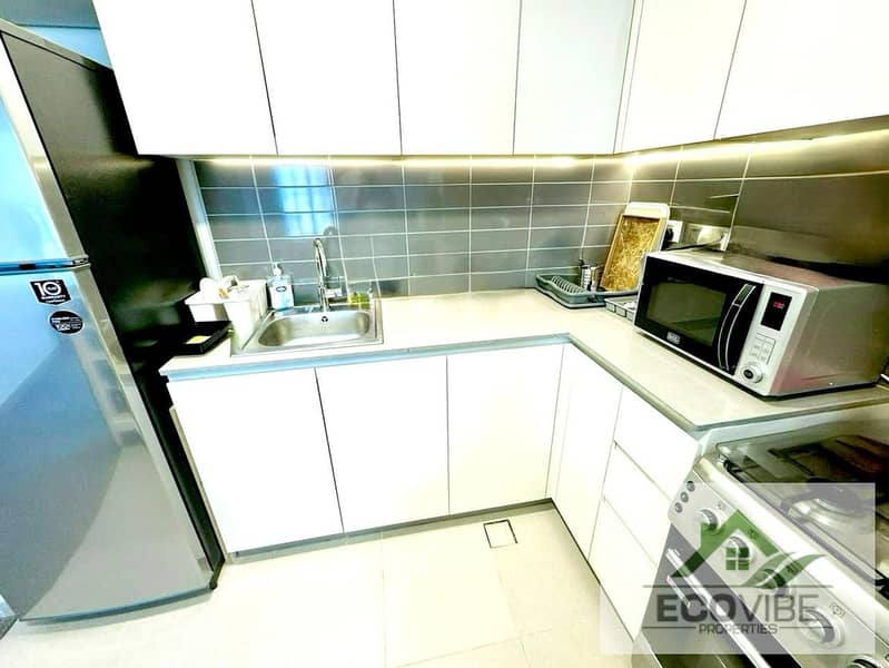 Spacious Fully Furnished 1BHK – Hayat Boulevard | 696.75 Sqft - Image 12