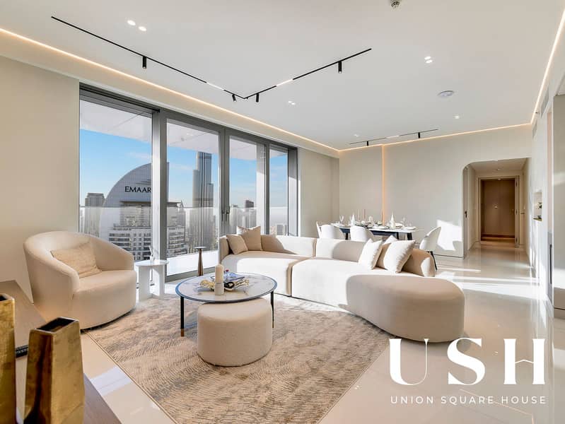 High End | Modern Interiors | Burj Khalifa View