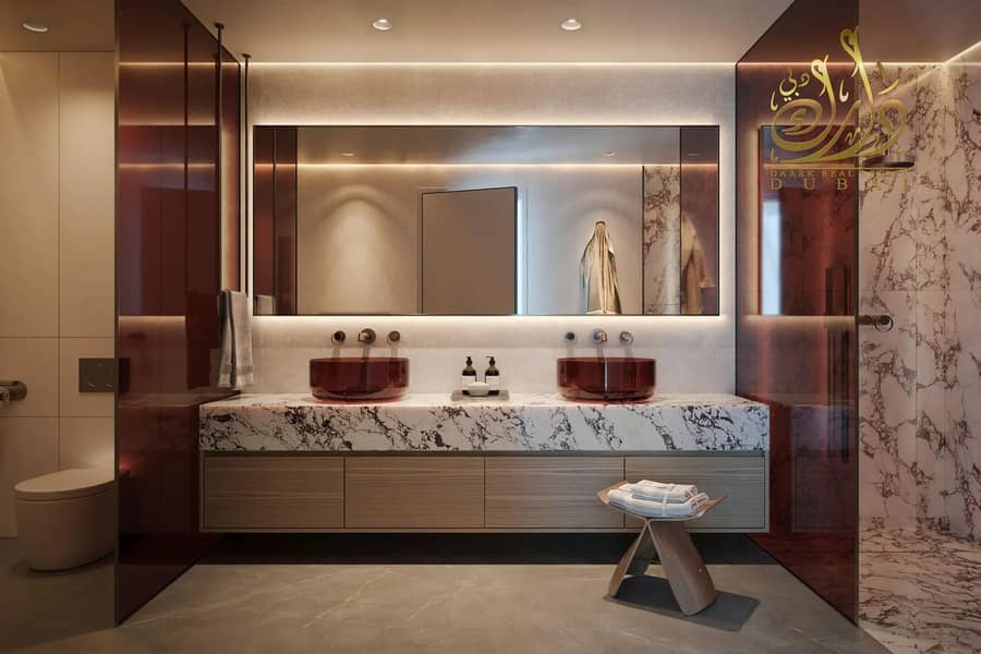 WATER FRONT/FULL SEA VIEW/LUXURY APARTMENT IN DUBAI ISLANDS - Image 21