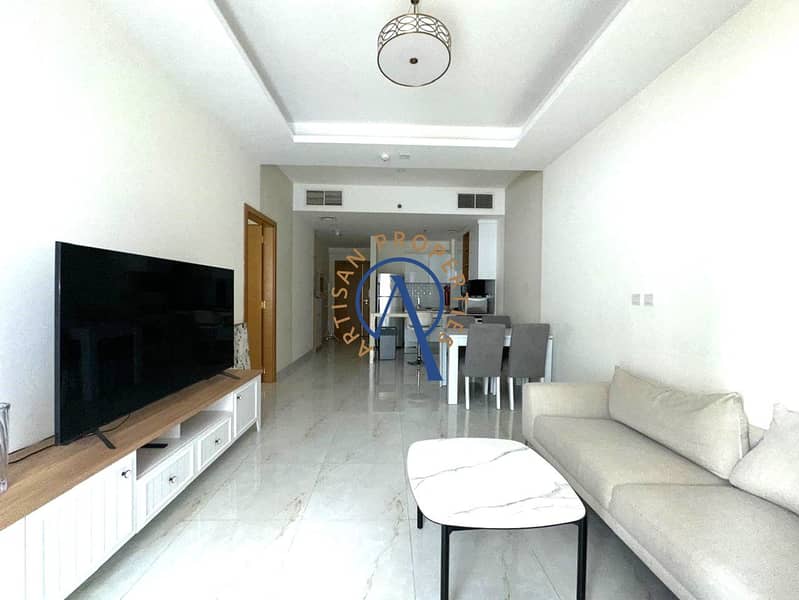 FURNISHED 1BHK | POOL VIEW | READY TO MOVE