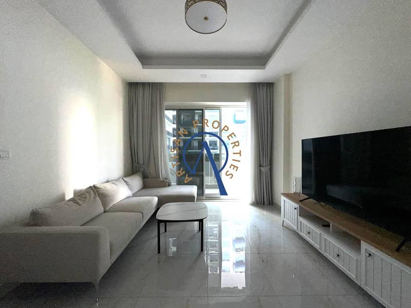 FURNISHED 1BHK | POOL VIEW | READY TO MOVE