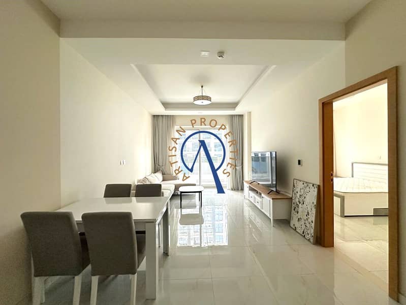 FURNISHED 1BHK | POOL VIEW | READY TO MOVE